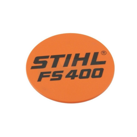 Plaque matricule pour débroussailleuse Stihl (41289671505)
