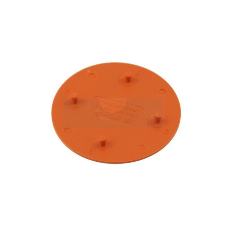 Plaque matricule pour débroussailleuse Stihl (41289671505)