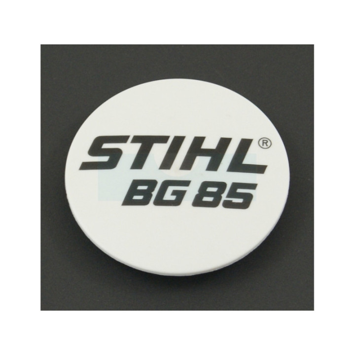 Plaque matricule pour souffleur Stihl (42299671502)