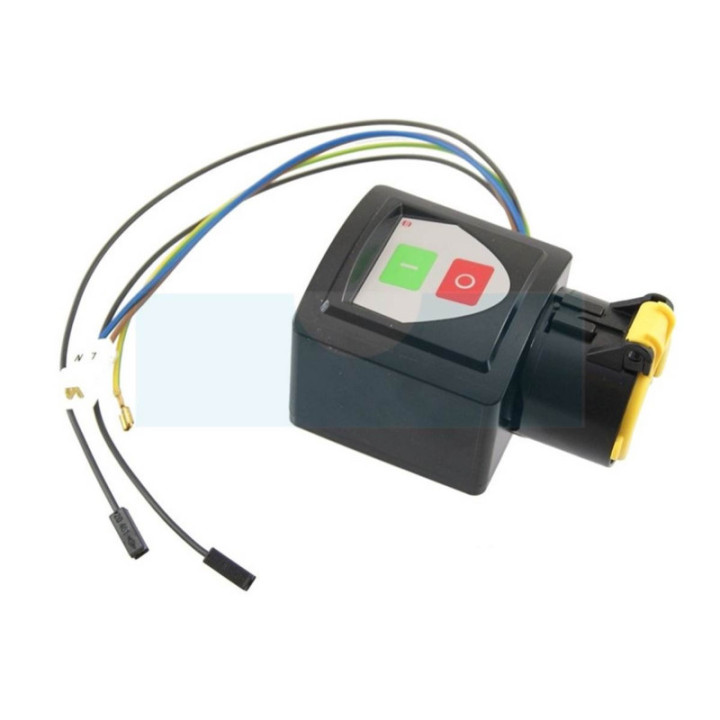 Prise + commutateur de marche / arrêt pour tondeuse / broyeur Viking (60084300506)
