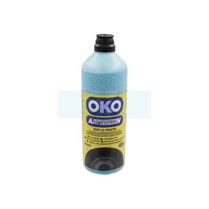 Flacon anti crevaison OKO bleu