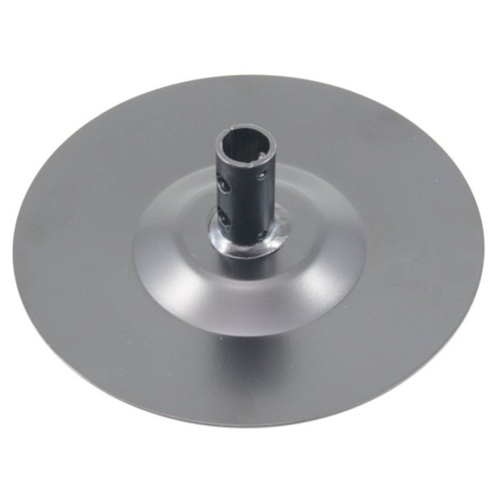 Disque protège plante métallique