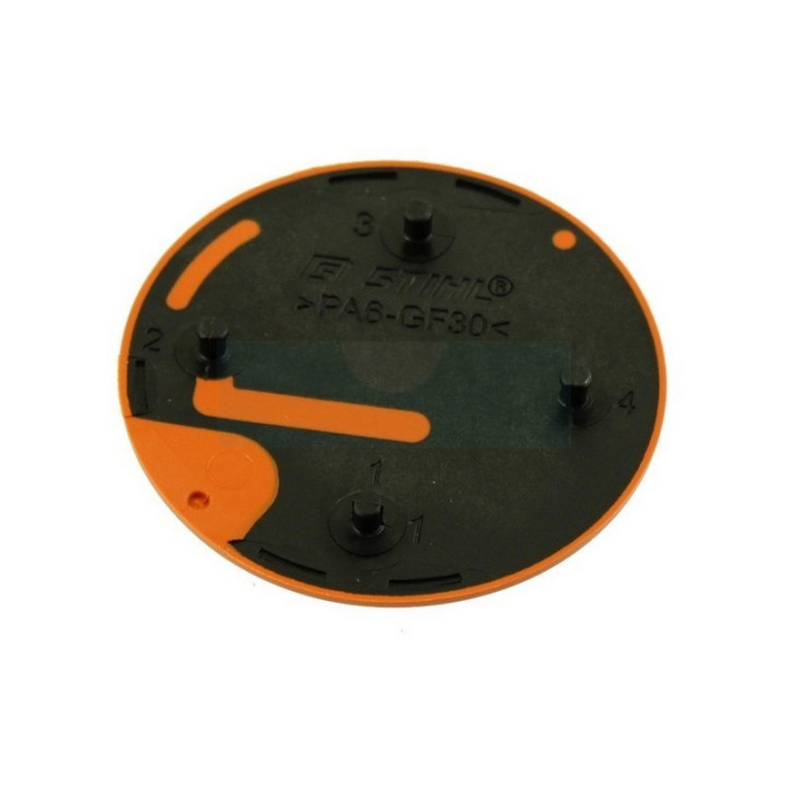 Plaque matricule pour tronçonneuse Stihl (11379671504)