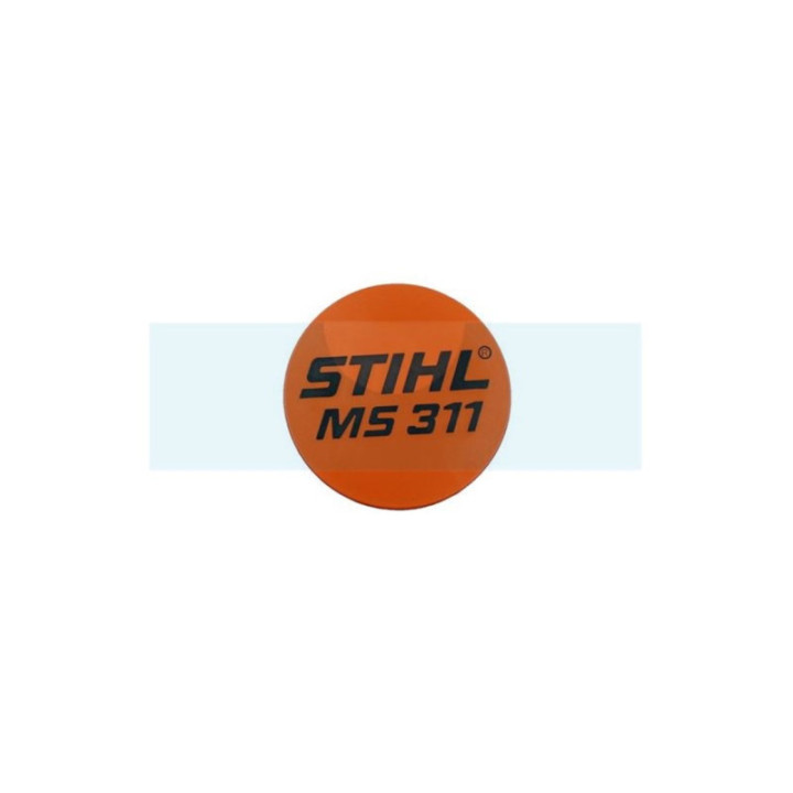 Plaque de matricule pour tronçonneuse Stihl (11409671501)