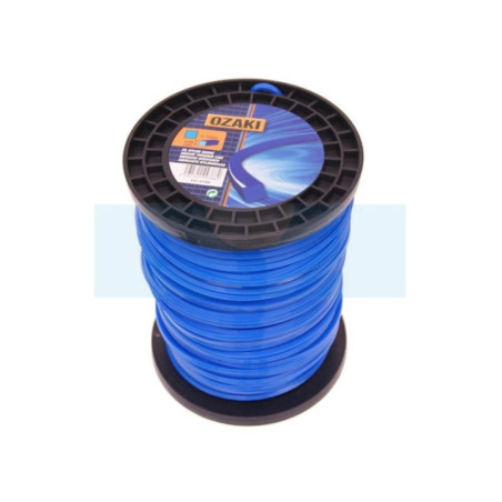 Fil nylon carré OZAKI pour débroussailleuse 4mm / 120m