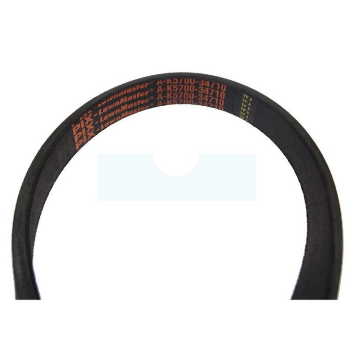 Courroie pour tracteur tondeuse Kubota (K570034710)