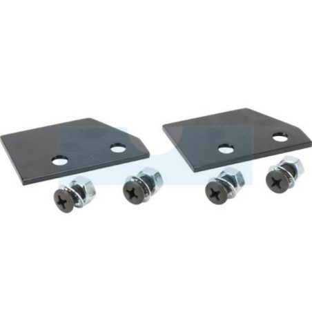 Jeu de 2 ailettes pour lame de tondeuse Snapper (7cm) (7060785YP)