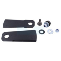 Kit de 2 lames pour tondeuse As Motor (19cm) (G06980001)
