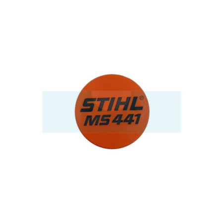 Plaque matricule pour tronçonneuse Stihl (11389671500)