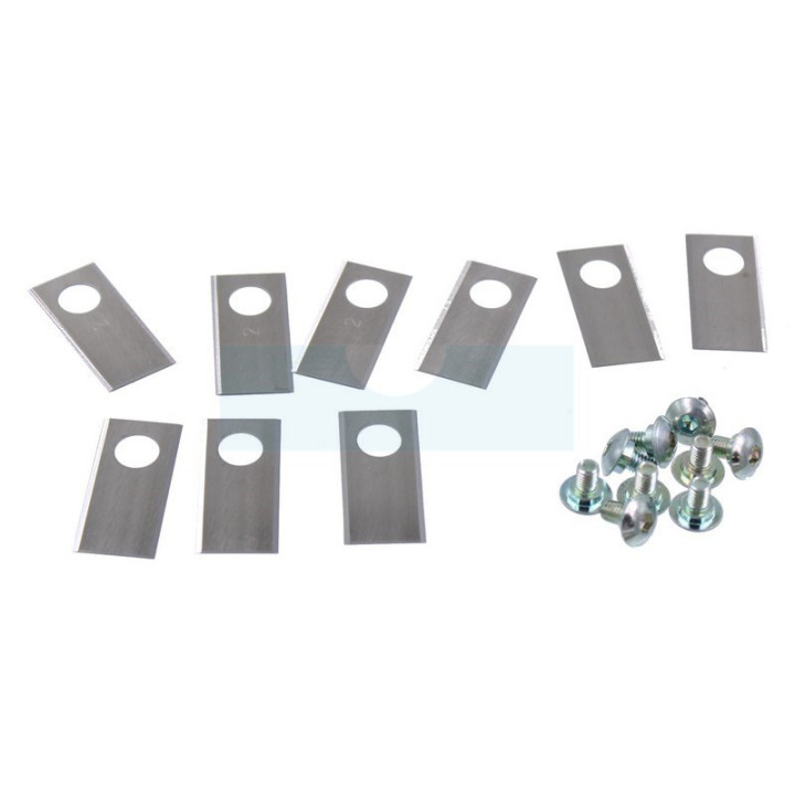 Kit de 9 lames + vis pour tondeuse robot Honda (4cm) (06511VP7310)