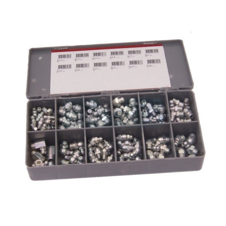 Assortiment / coffret de 140 graisseurs