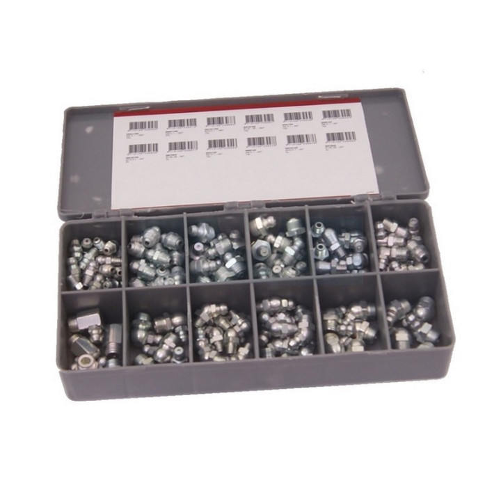 Assortiment / coffret de 140 graisseurs