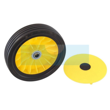 Roue avant pour tondeuse Wolf (7088)