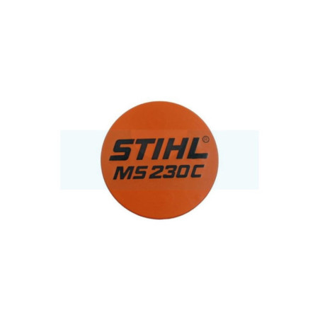 Plaque de matricule pour tronçonneuse Stihl (11239671513)