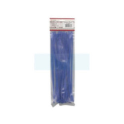 100 serre-câbles bleu 4,8X300 (Rilsan)
