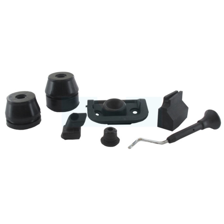 Jeu de silent bloc pour tronçonneuse Zenoah