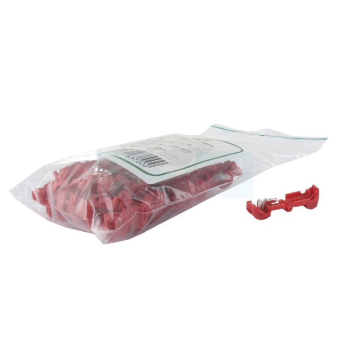 Raccord de connexion rouge