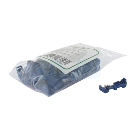 Raccord de connexion bleu