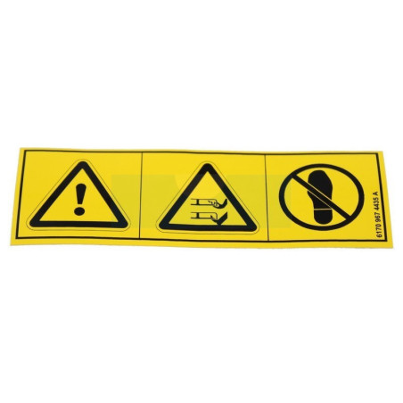 Autocollant pour tracteur tondeuse Viking (6170-967-4435)
