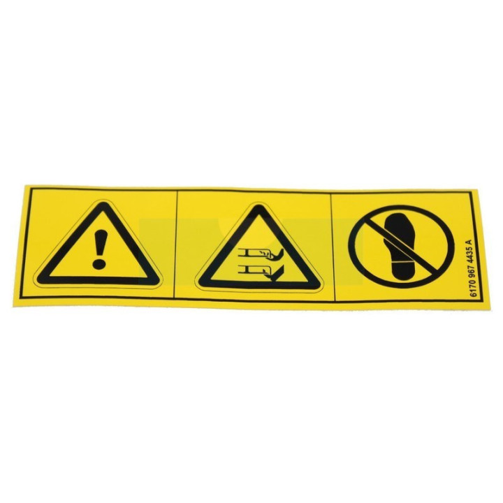 Autocollant pour tracteur tondeuse Viking (6170-967-4435)