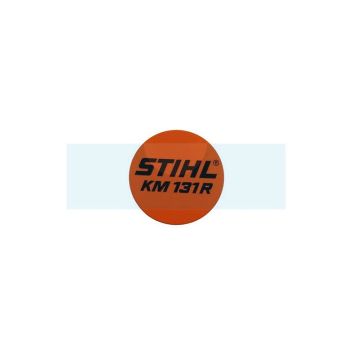 Plaque matricule pour combi-système / combisystème Stihl (4180-967-1552)
