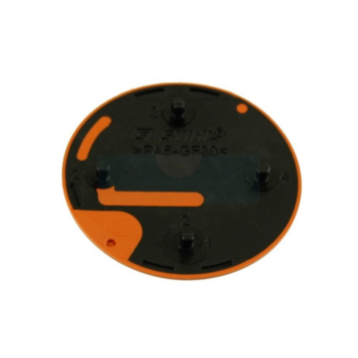 Plaque matricule pour tronçonneuse Stihl (1135-967-1500)