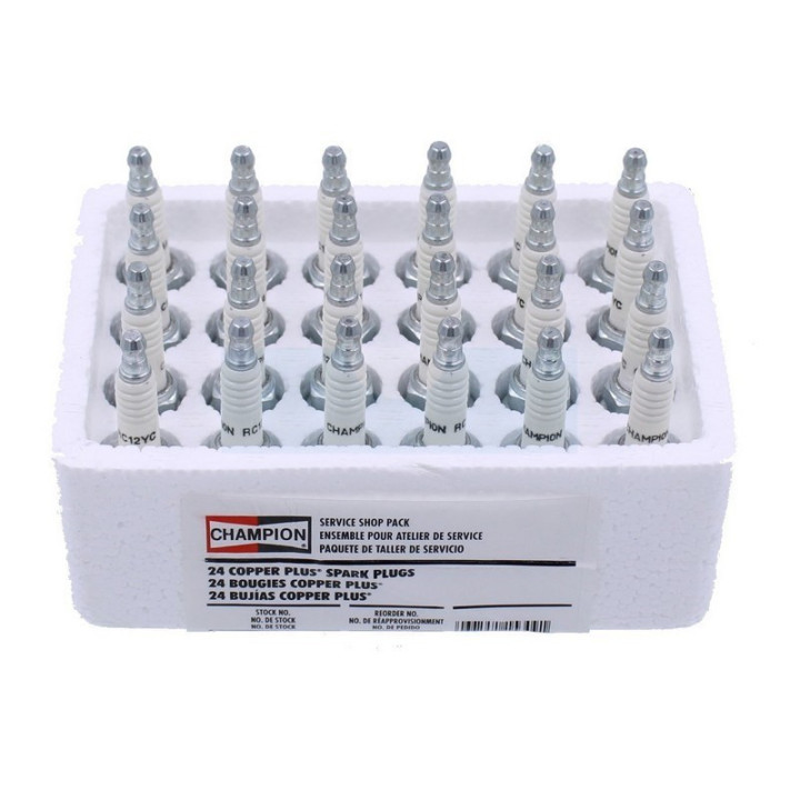 Pack atelier de 24 bougies Champion RC12YC (CHRC12YC/24)