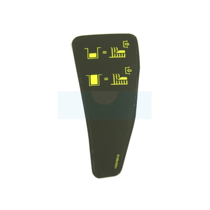 Autocollant pour tracteur tondeuse Mountfield (1143579670)