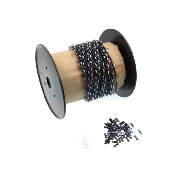 Rouleau de chaîne de tronçonneuse 3/8LP 1,1mm 100 pieds (ZK38LP43)