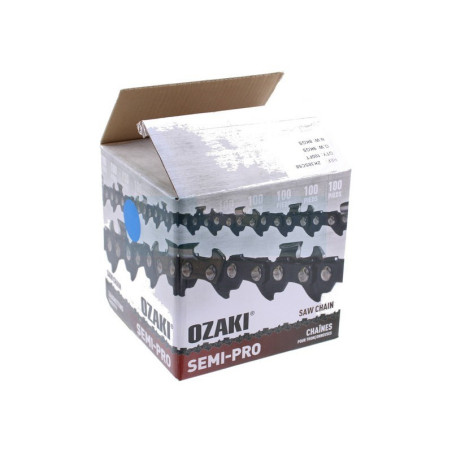 Rouleau de chaîne de tronçonneuse 3/8'' 1,5mm 100 pieds (ZK38SC58)