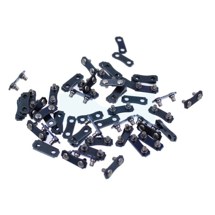 Kit de 30 rivets mâle et femelle 3/8LP 1,3mm pour chaîne Ozaki (ZK50RLK)