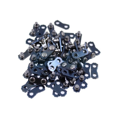 Kit de 30 rivets mâle et femelle 0,325 1,5mm pour chaîne Ozaki (ZK58JLK)