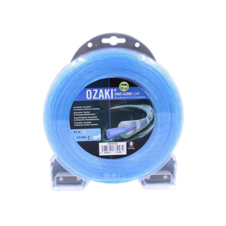 Fil nylon PRO-CORE LINE hélicoïdal 2,4mm / 87m
