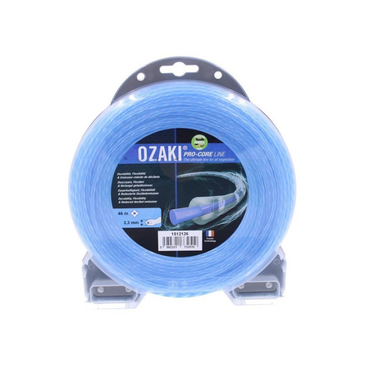 Fil nylon PRO-CORE LINE hélicoïdal Ozaki 3mm / 56m