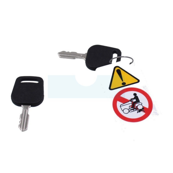 Clé de contact pour tracteur tondeuse Simplicity (7106172YP)