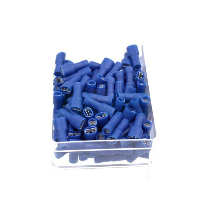 Coffret de 100 cosses plate femelle