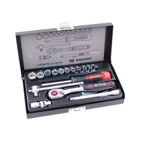 Coffret 11 douilles en pouces (US) avec cliquet