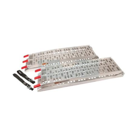 Jeu de 2 rampes alu pliable