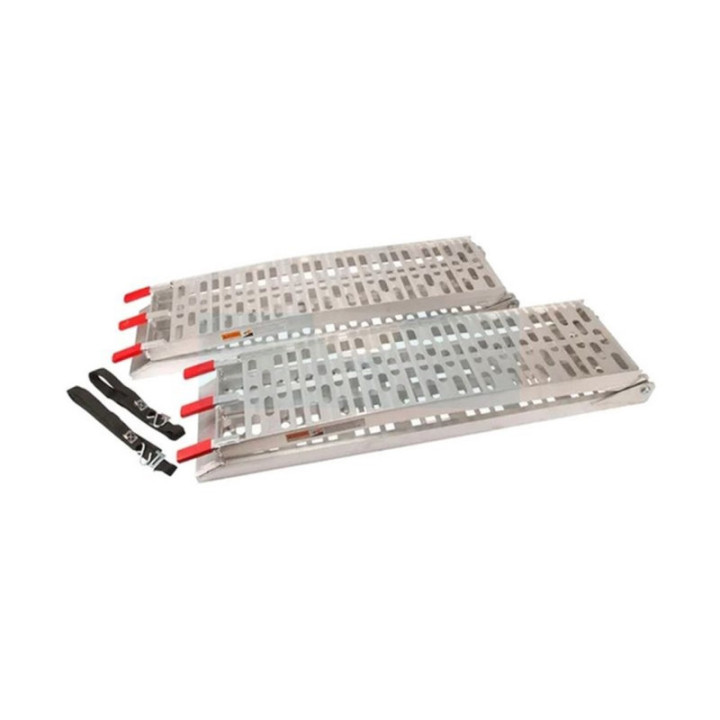 Jeu de 2 rampes alu pliable
