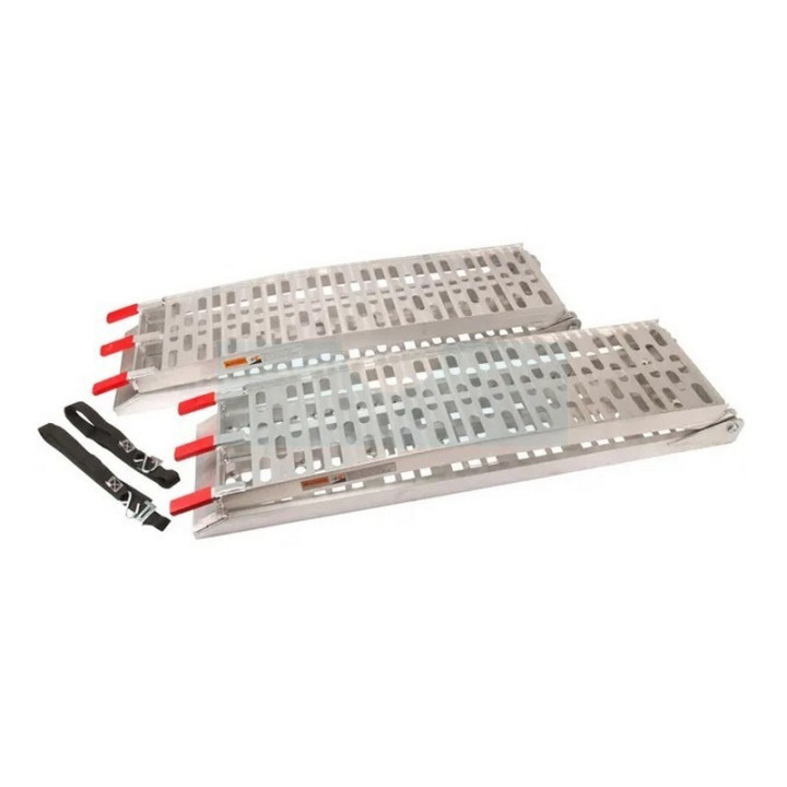 Jeu de 2 rampes alu pliable