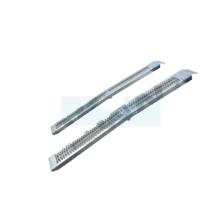 Jeu de 2 rampes acier pliable