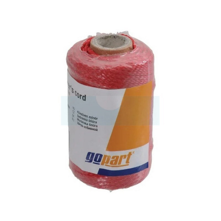 Cordeau de maçon 1,75mm x 50m rouge
