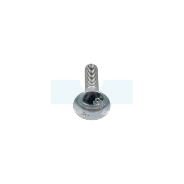 Vis à tête ronde à collet carré M8 x 1,25mm