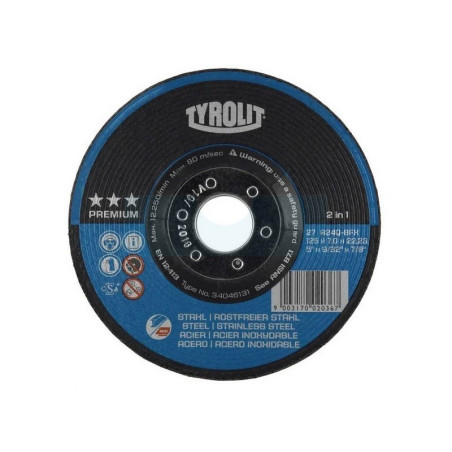 Disque à meuler Premium 115x7
