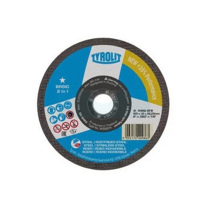 Disque à tronçonner 125x1,6