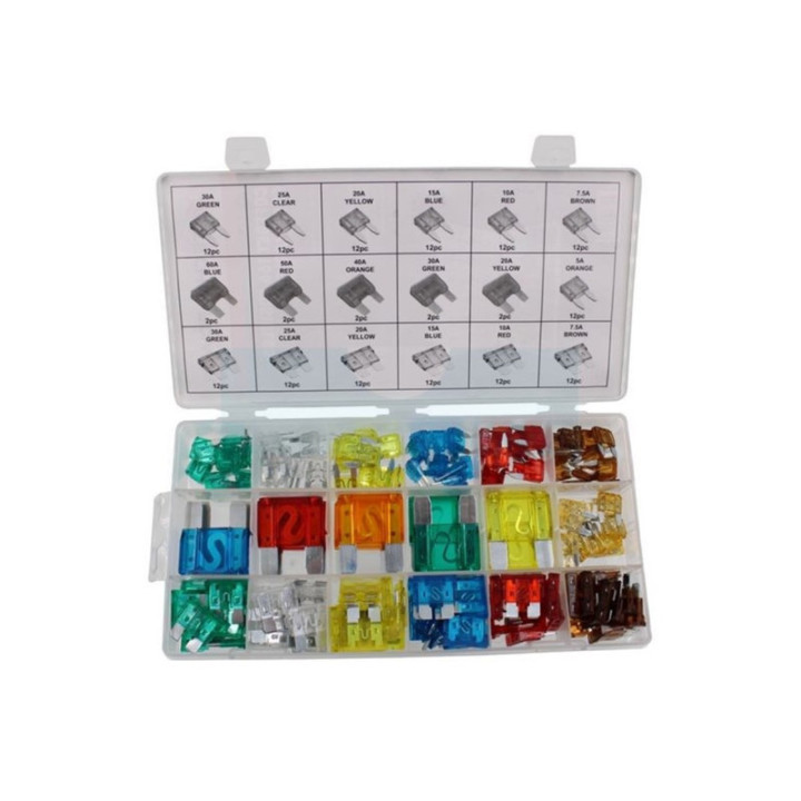 Assortiment / coffret de 166 fusibles