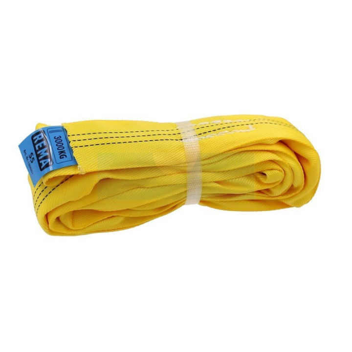 Elingue ronde jaune 3 tonnes 1,5m