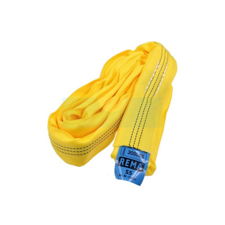Elingue ronde jaune 3 tonnes 2m
