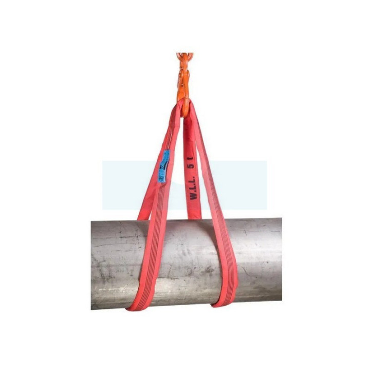 Elingue ronde rouge 5 tonnes 3m