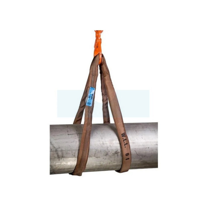 Elingue ronde brun 6 tonnes 1,5m